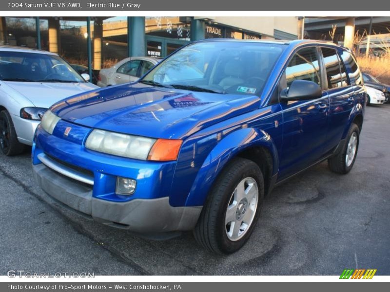 Electric Blue / Gray 2004 Saturn VUE V6 AWD