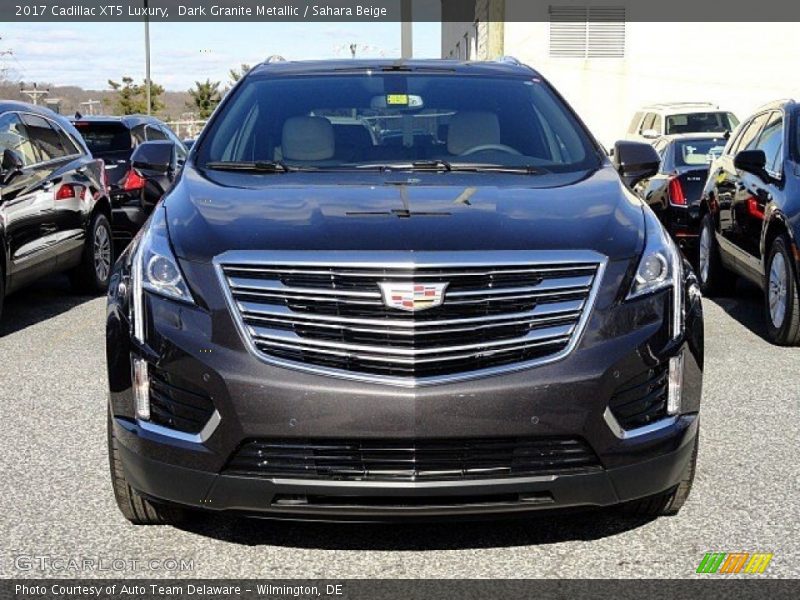 Dark Granite Metallic / Sahara Beige 2017 Cadillac XT5 Luxury