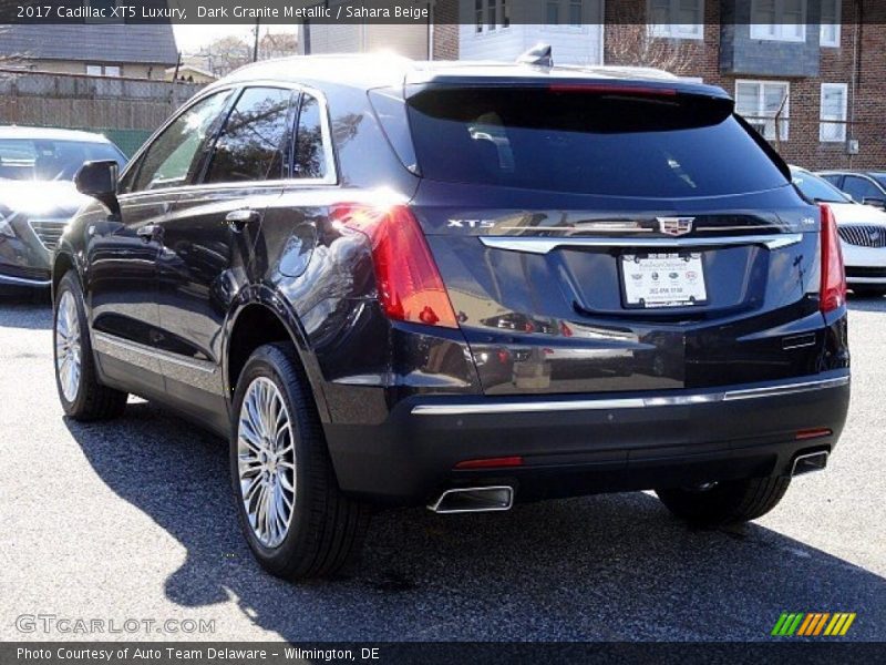 Dark Granite Metallic / Sahara Beige 2017 Cadillac XT5 Luxury