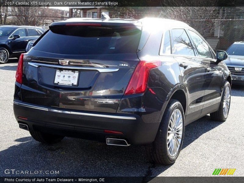 Dark Granite Metallic / Sahara Beige 2017 Cadillac XT5 Luxury