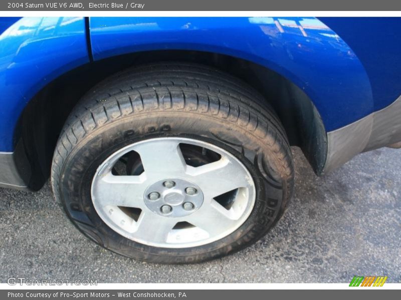 Electric Blue / Gray 2004 Saturn VUE V6 AWD