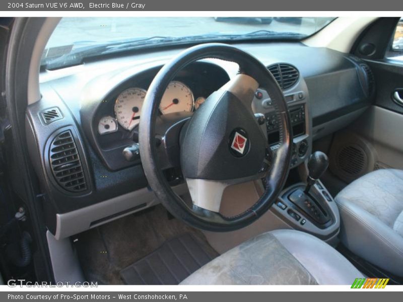 Electric Blue / Gray 2004 Saturn VUE V6 AWD