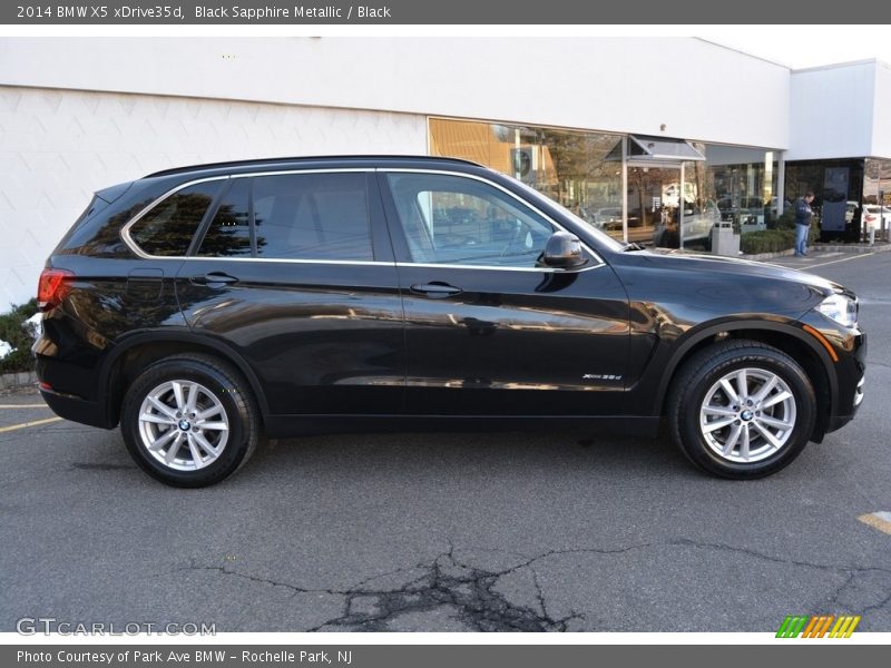 Black Sapphire Metallic / Black 2014 BMW X5 xDrive35d