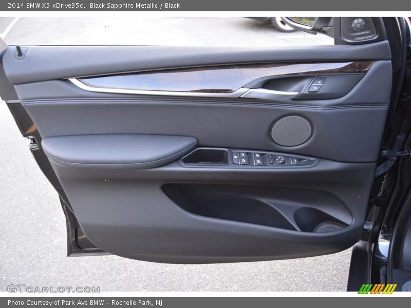 Black Sapphire Metallic / Black 2014 BMW X5 xDrive35d