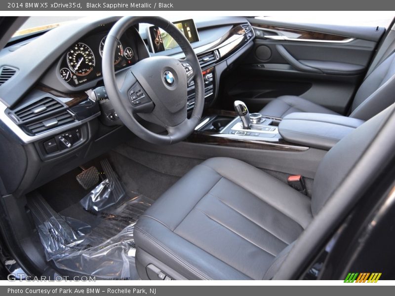 Black Sapphire Metallic / Black 2014 BMW X5 xDrive35d