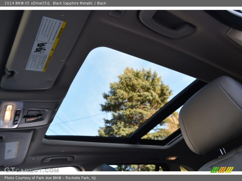 Black Sapphire Metallic / Black 2014 BMW X5 xDrive35d