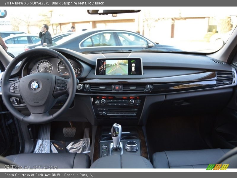 Black Sapphire Metallic / Black 2014 BMW X5 xDrive35d