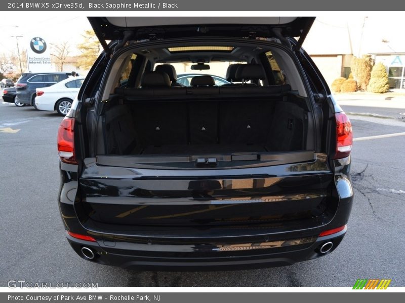 Black Sapphire Metallic / Black 2014 BMW X5 xDrive35d