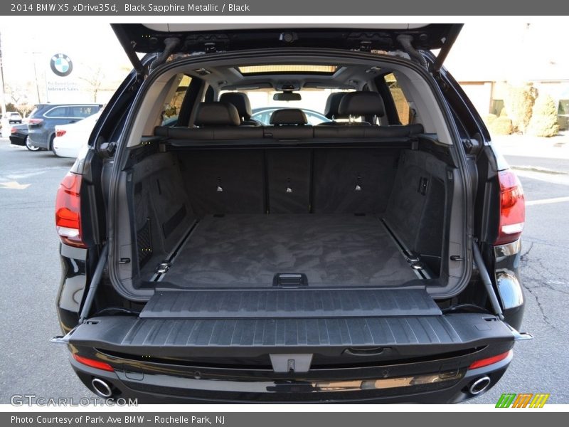Black Sapphire Metallic / Black 2014 BMW X5 xDrive35d