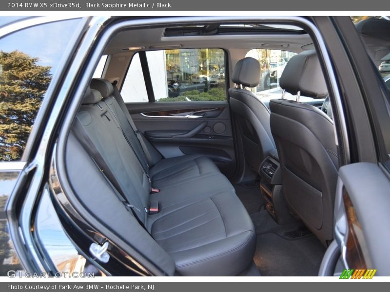 Black Sapphire Metallic / Black 2014 BMW X5 xDrive35d