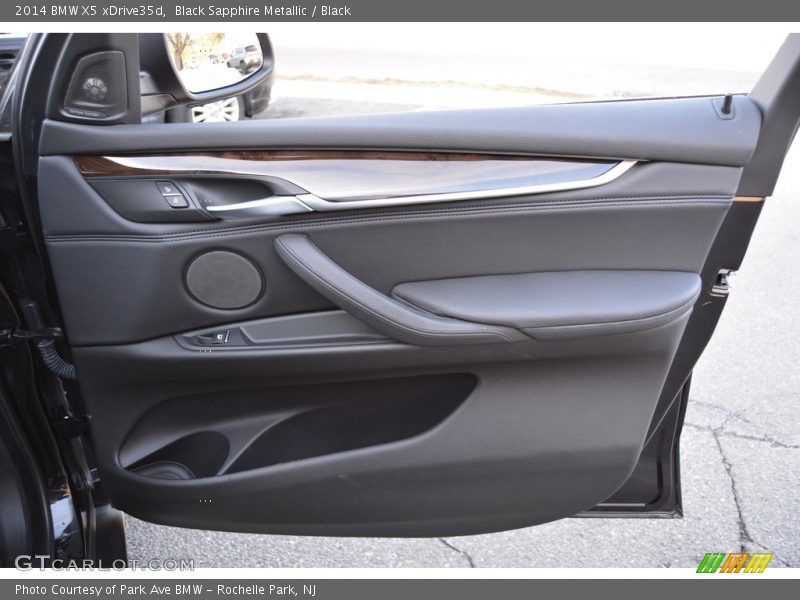 Black Sapphire Metallic / Black 2014 BMW X5 xDrive35d