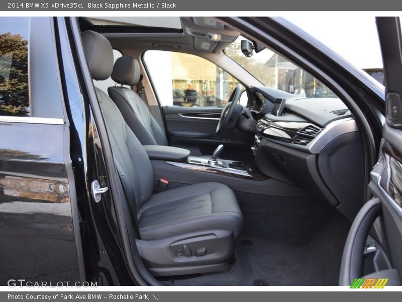 Black Sapphire Metallic / Black 2014 BMW X5 xDrive35d