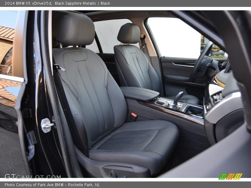 Black Sapphire Metallic / Black 2014 BMW X5 xDrive35d