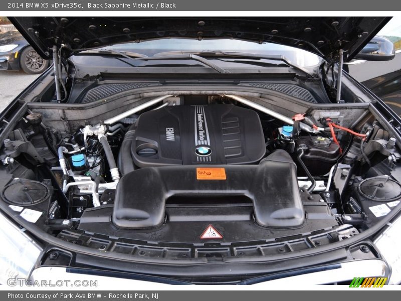 Black Sapphire Metallic / Black 2014 BMW X5 xDrive35d