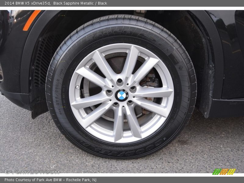 Black Sapphire Metallic / Black 2014 BMW X5 xDrive35d