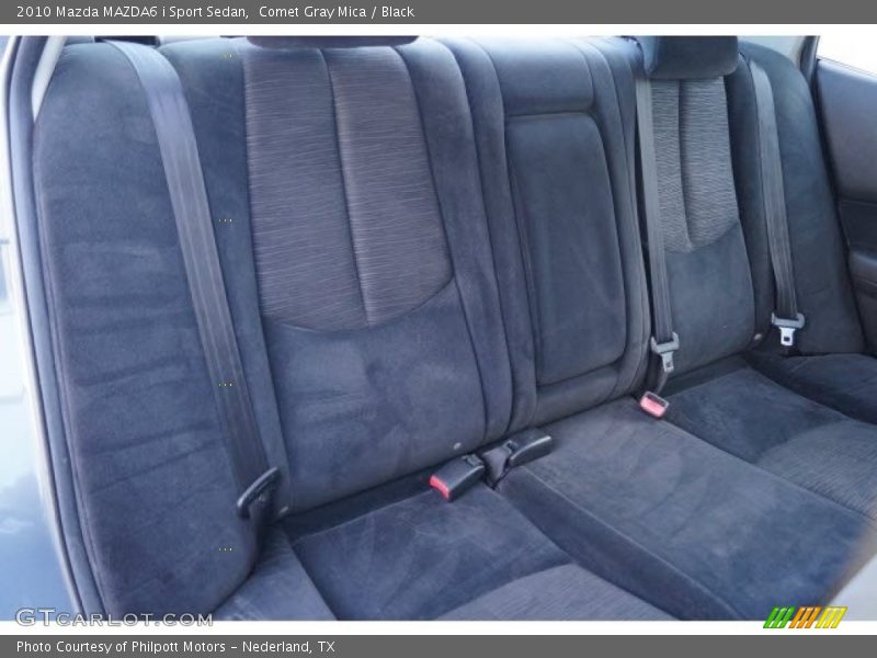 Comet Gray Mica / Black 2010 Mazda MAZDA6 i Sport Sedan