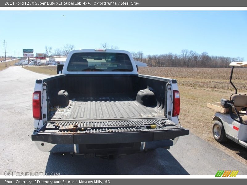 Oxford White / Steel Gray 2011 Ford F250 Super Duty XLT SuperCab 4x4