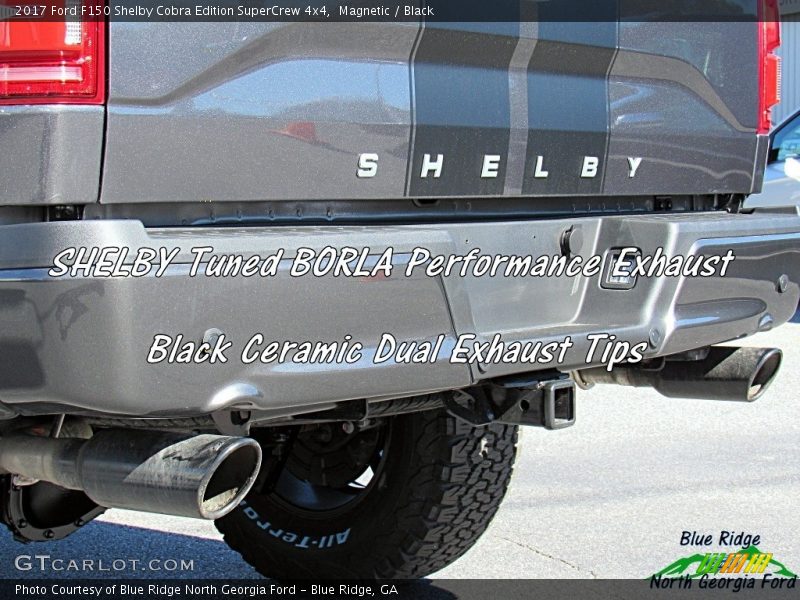 Magnetic / Black 2017 Ford F150 Shelby Cobra Edition SuperCrew 4x4