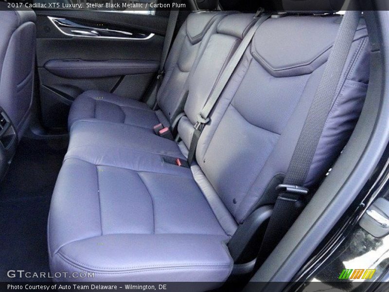 Rear Seat of 2017 XT5 Luxury