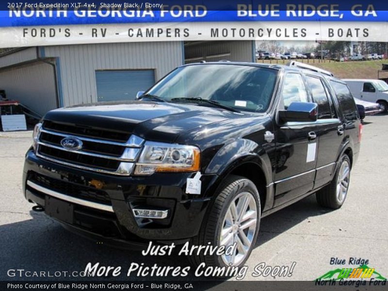 Shadow Black / Ebony 2017 Ford Expedition XLT 4x4
