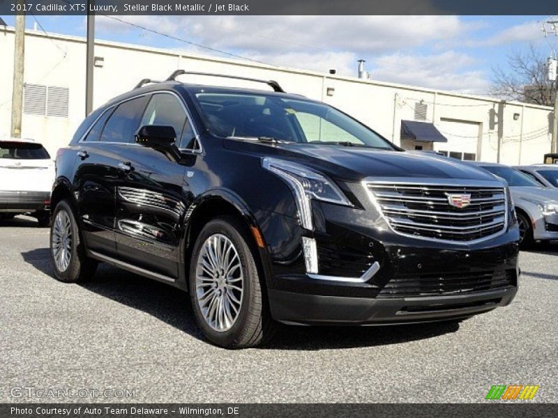 Stellar Black Metallic / Jet Black 2017 Cadillac XT5 Luxury