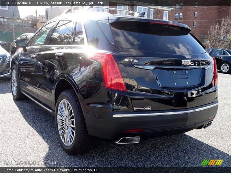 Stellar Black Metallic / Jet Black 2017 Cadillac XT5 Luxury