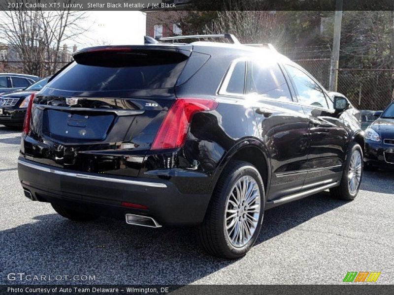 Stellar Black Metallic / Jet Black 2017 Cadillac XT5 Luxury