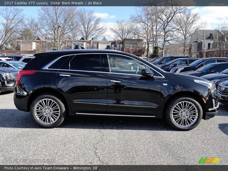 Stellar Black Metallic / Jet Black 2017 Cadillac XT5 Luxury