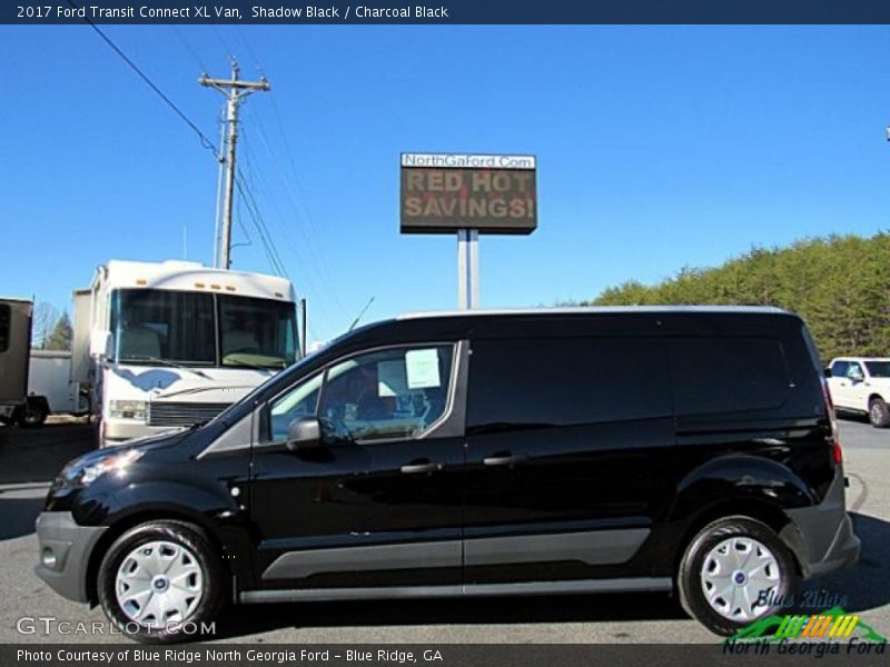 Shadow Black / Charcoal Black 2017 Ford Transit Connect XL Van