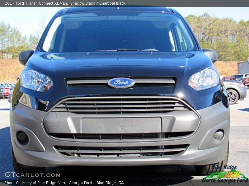 Shadow Black / Charcoal Black 2017 Ford Transit Connect XL Van