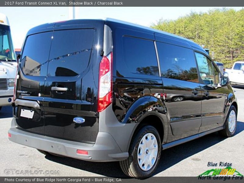 Shadow Black / Charcoal Black 2017 Ford Transit Connect XL Van