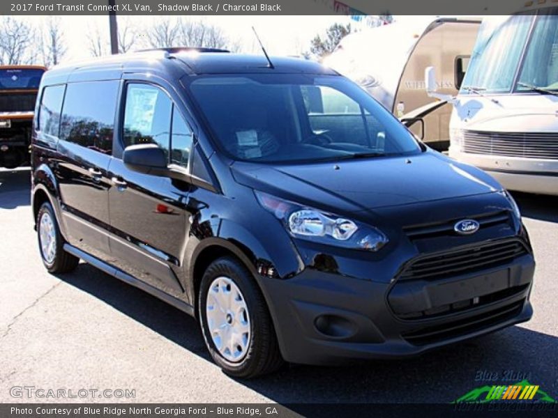 Shadow Black / Charcoal Black 2017 Ford Transit Connect XL Van