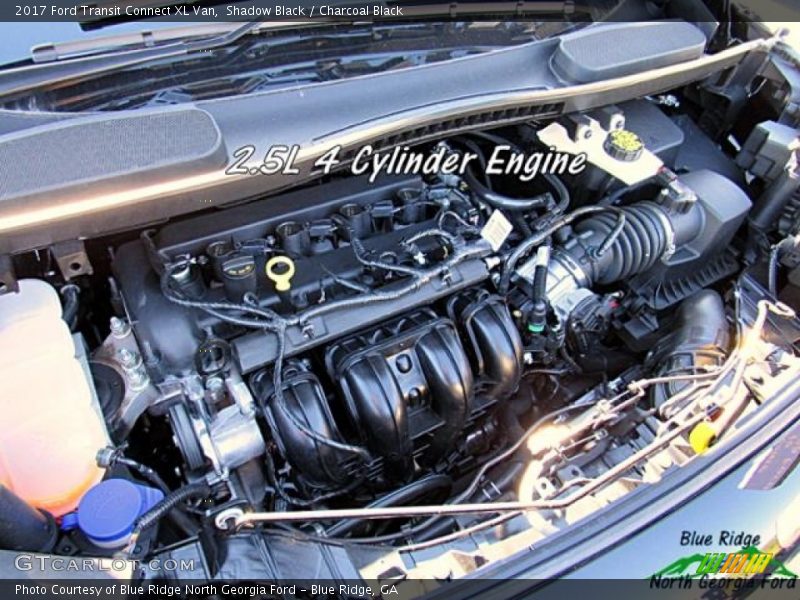 Shadow Black / Charcoal Black 2017 Ford Transit Connect XL Van