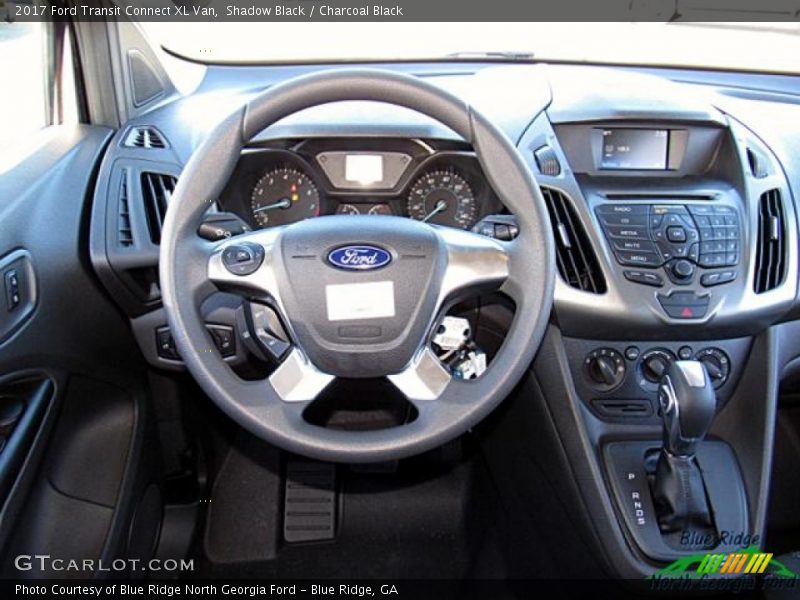 Shadow Black / Charcoal Black 2017 Ford Transit Connect XL Van