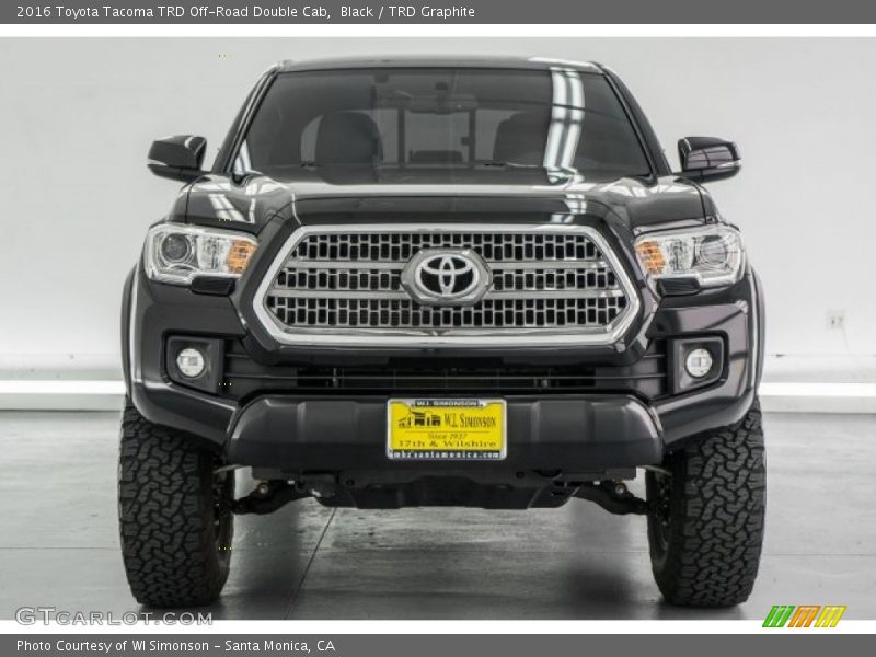 Black / TRD Graphite 2016 Toyota Tacoma TRD Off-Road Double Cab