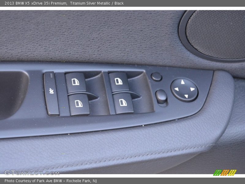 Titanium Silver Metallic / Black 2013 BMW X5 xDrive 35i Premium