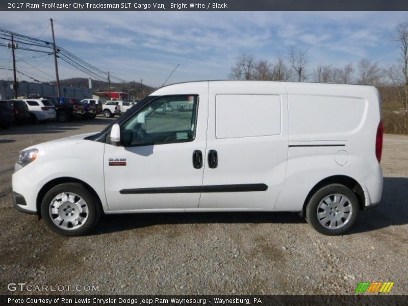 Bright White / Black 2017 Ram ProMaster City Tradesman SLT Cargo Van