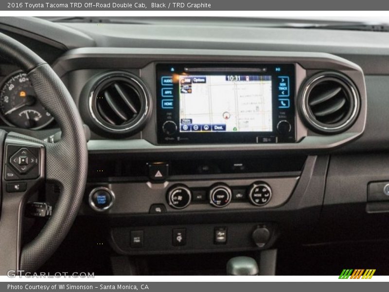 Controls of 2016 Tacoma TRD Off-Road Double Cab