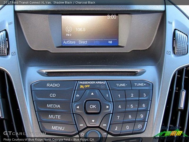 Shadow Black / Charcoal Black 2017 Ford Transit Connect XL Van