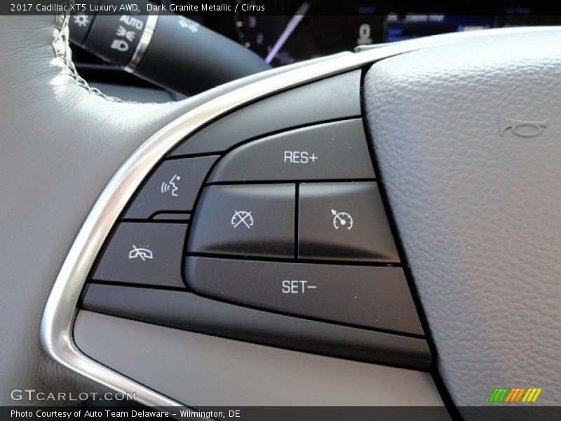 Dark Granite Metallic / Cirrus 2017 Cadillac XT5 Luxury AWD