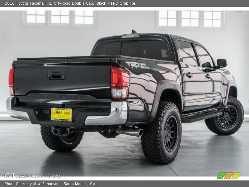 Black / TRD Graphite 2016 Toyota Tacoma TRD Off-Road Double Cab