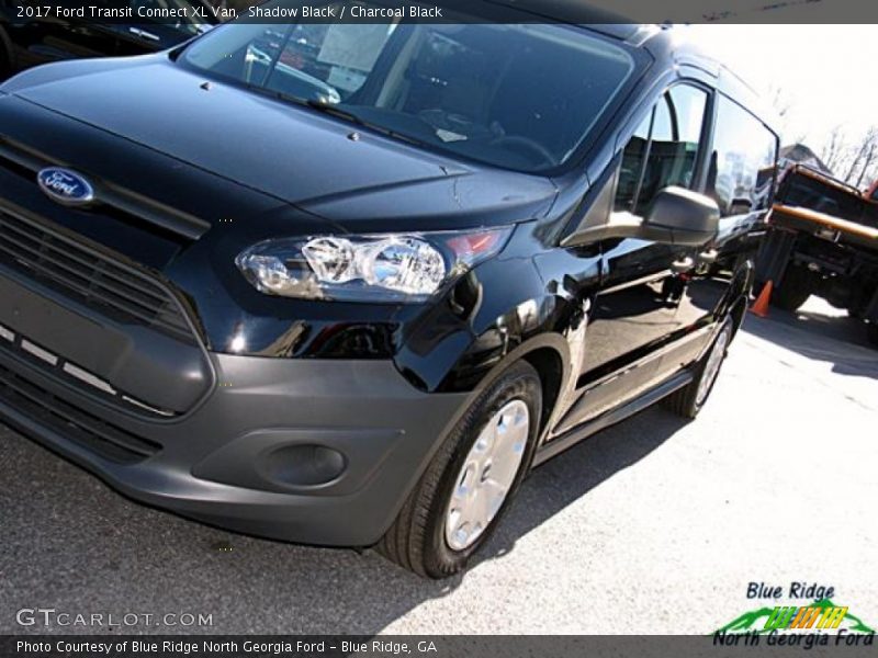 Shadow Black / Charcoal Black 2017 Ford Transit Connect XL Van