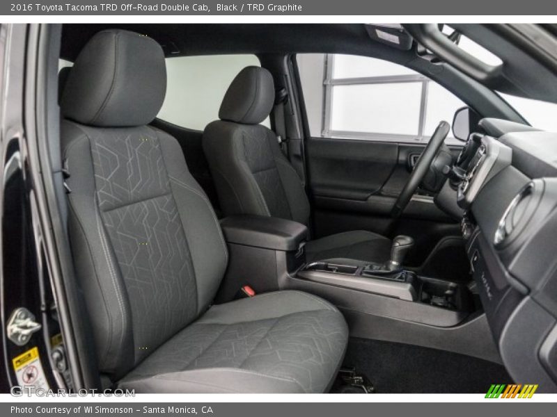 Black / TRD Graphite 2016 Toyota Tacoma TRD Off-Road Double Cab