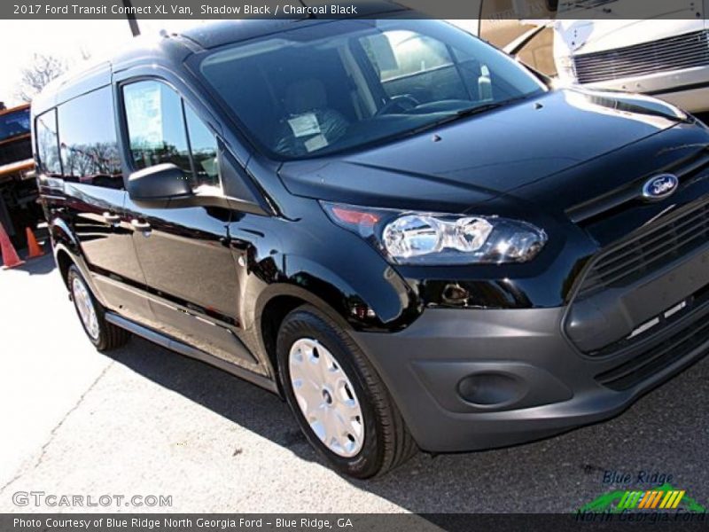 Shadow Black / Charcoal Black 2017 Ford Transit Connect XL Van