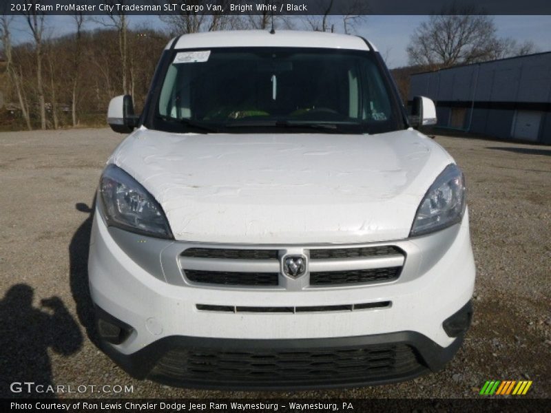 Bright White / Black 2017 Ram ProMaster City Tradesman SLT Cargo Van