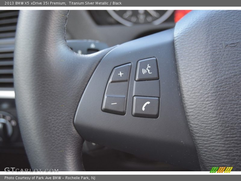 Titanium Silver Metallic / Black 2013 BMW X5 xDrive 35i Premium