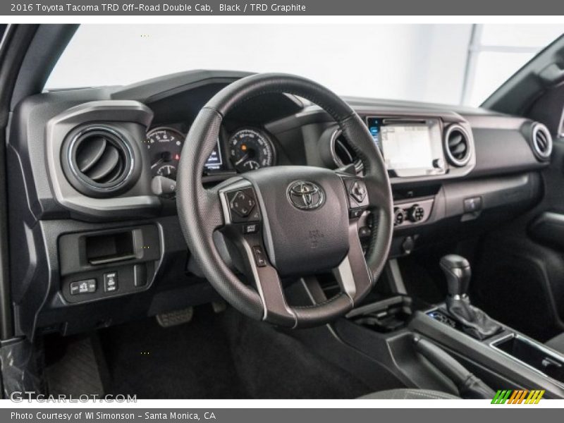 Dashboard of 2016 Tacoma TRD Off-Road Double Cab