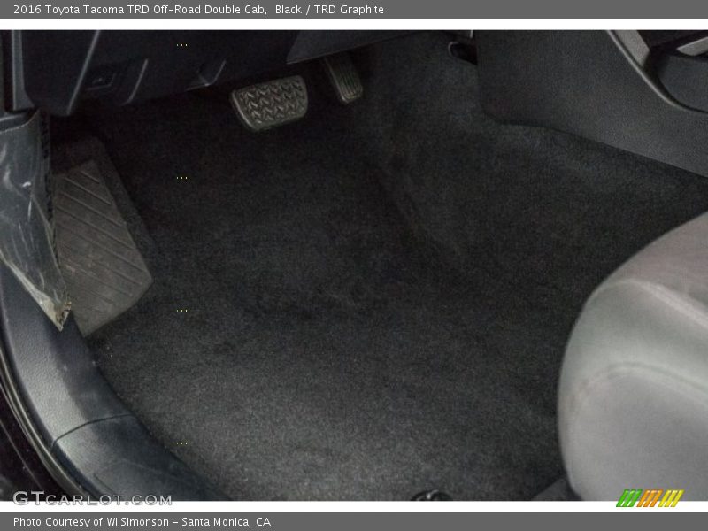 Black / TRD Graphite 2016 Toyota Tacoma TRD Off-Road Double Cab