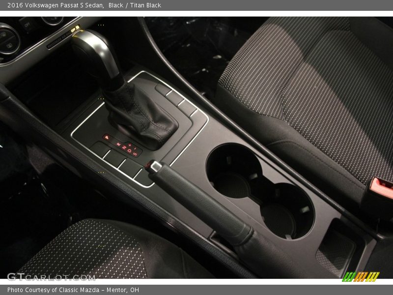  2016 Passat S Sedan 6 Speed Tiptronic Automatic Shifter