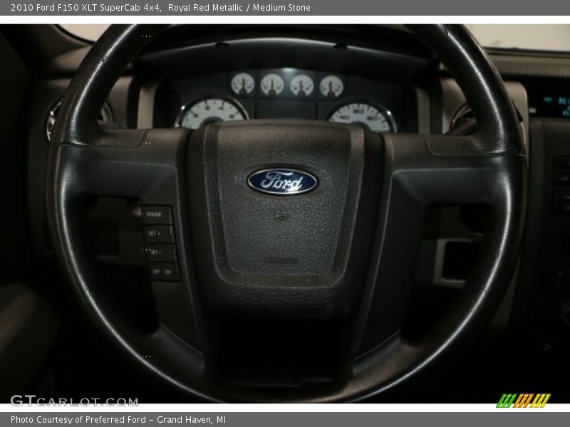  2010 F150 XLT SuperCab 4x4 Steering Wheel